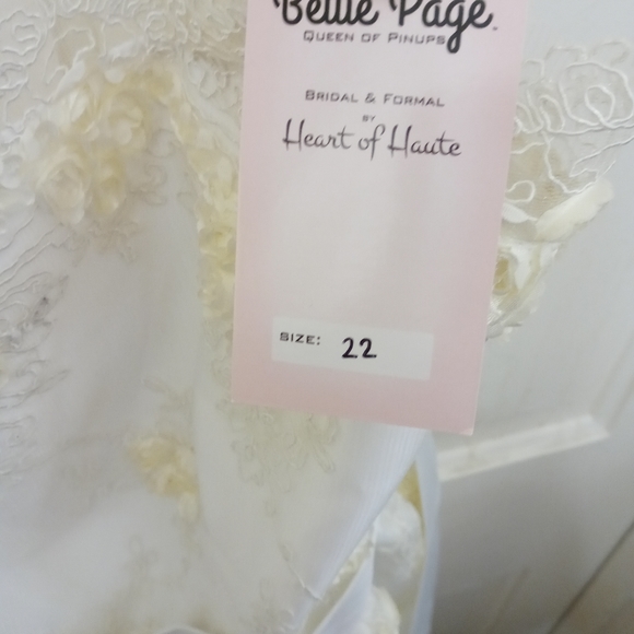 NWT Bettie Page Heart of Haute Wedding Dress Plus Size 22 - Picture 2 of 5